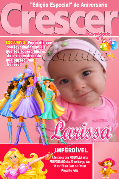 convite de revista 10x15