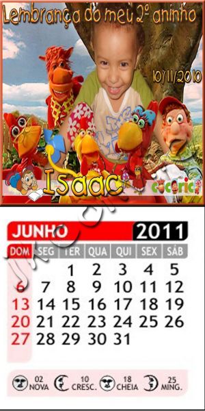 calendario 5x5