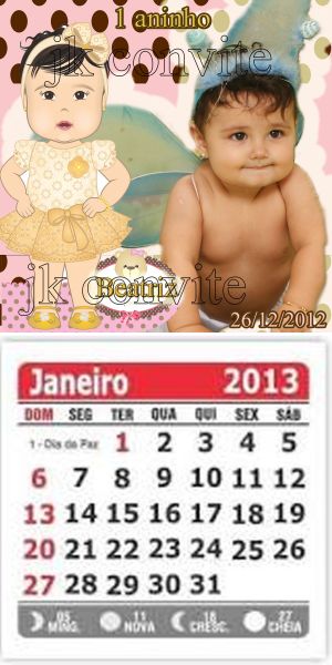 mini calendario