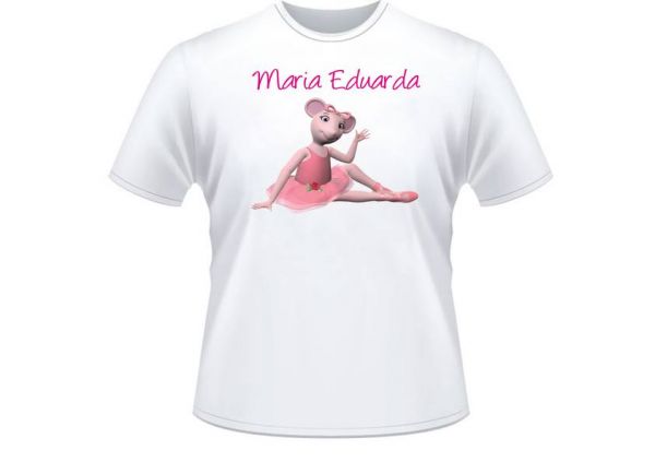Camiseta Temática Angelina Bailarina